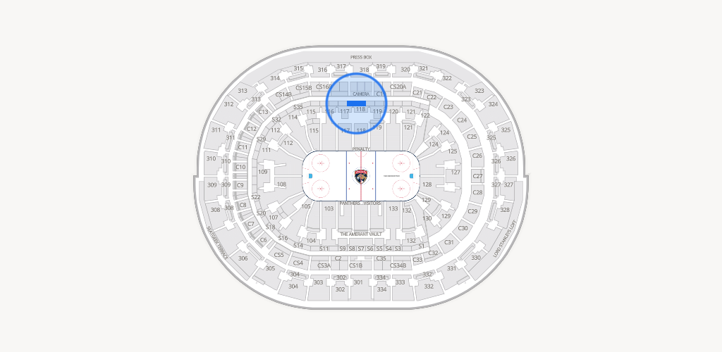 Amerant Bank Arena Seating Chart