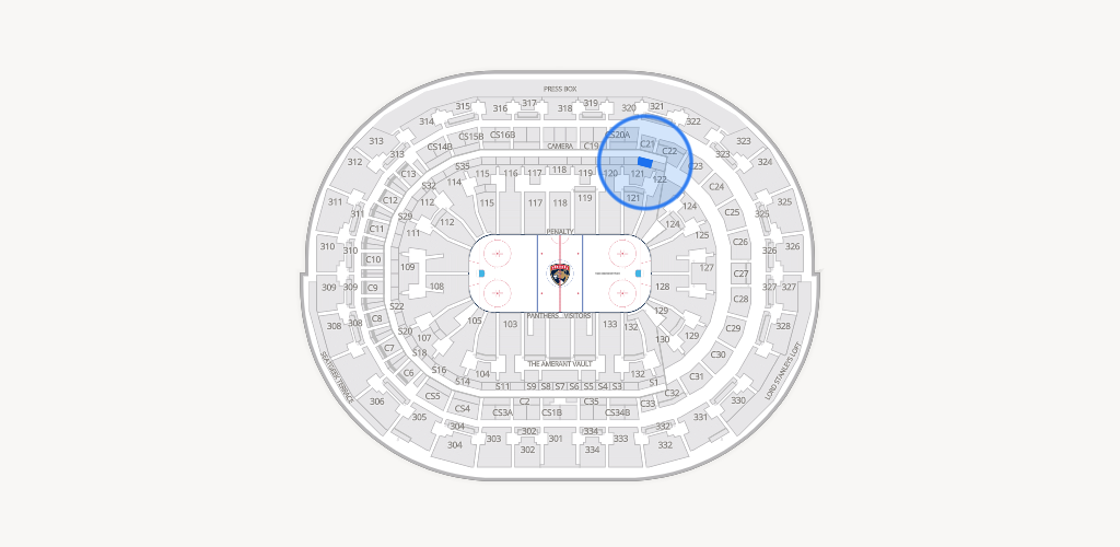 Amerant Bank Arena Seating Chart