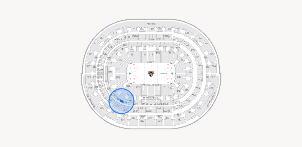 Amerant Bank Arena Seating Chart