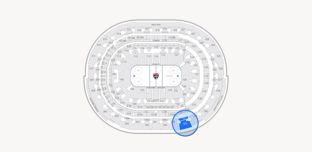 Amerant Bank Arena Seating Chart