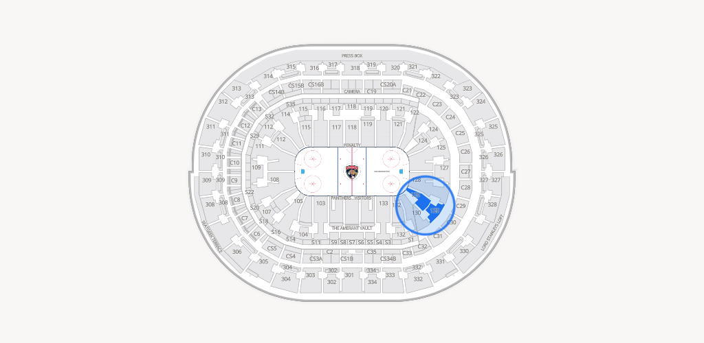 Amerant Bank Arena Seating Chart