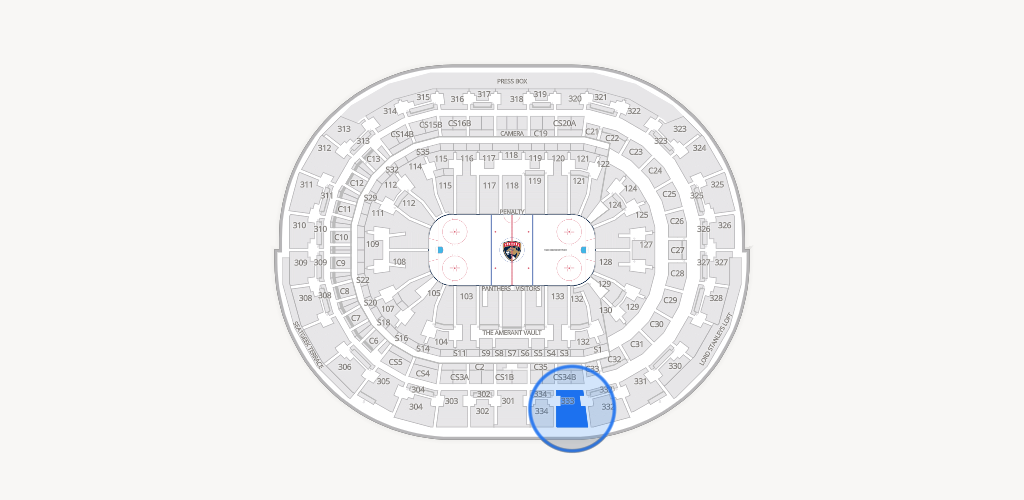 Amerant Bank Arena Seating Chart