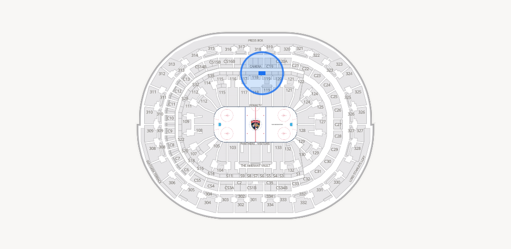 Amerant Bank Arena Seating Chart