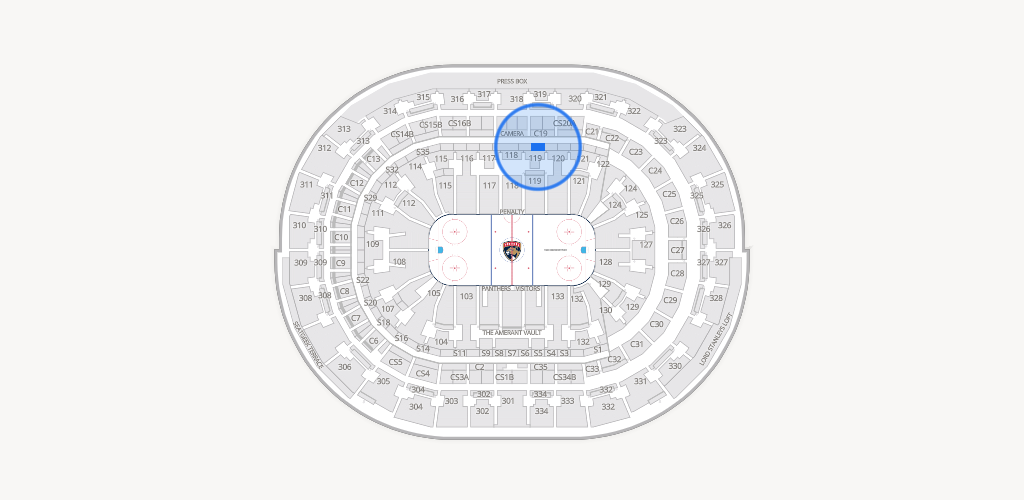 Amerant Bank Arena Seating Chart