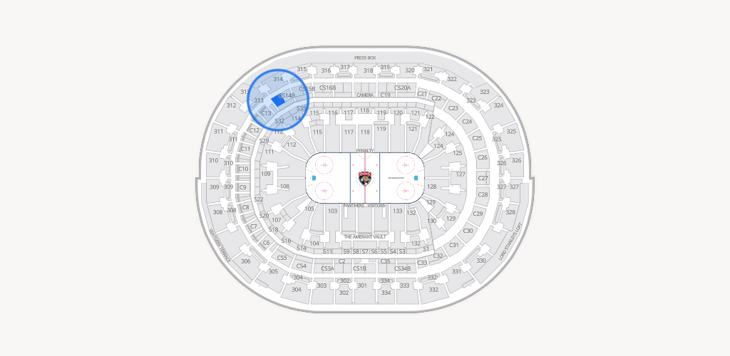 Amerant Bank Arena Seating Chart