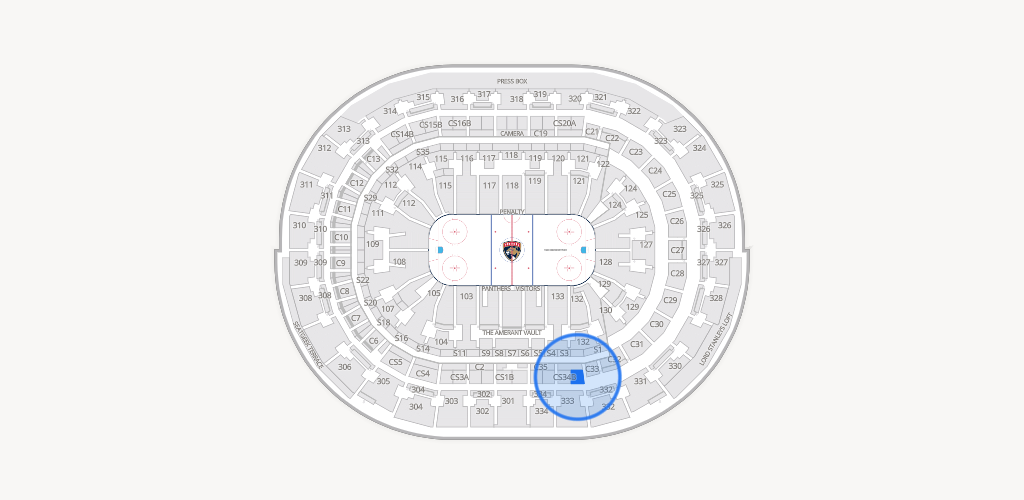 Amerant Bank Arena Seating Chart