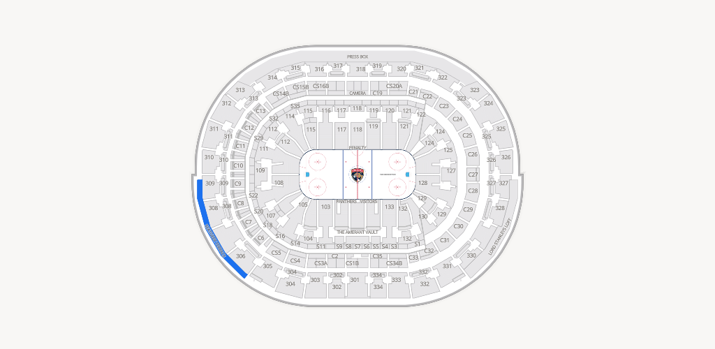 Amerant Bank Arena Seating Chart