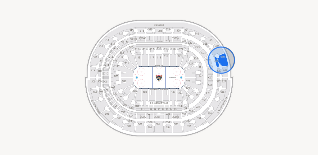 Amerant Bank Arena Seating Chart