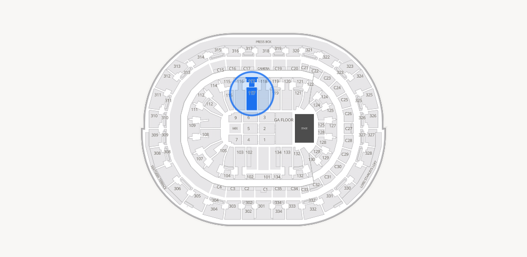 Amerant Bank Arena Seating Chart