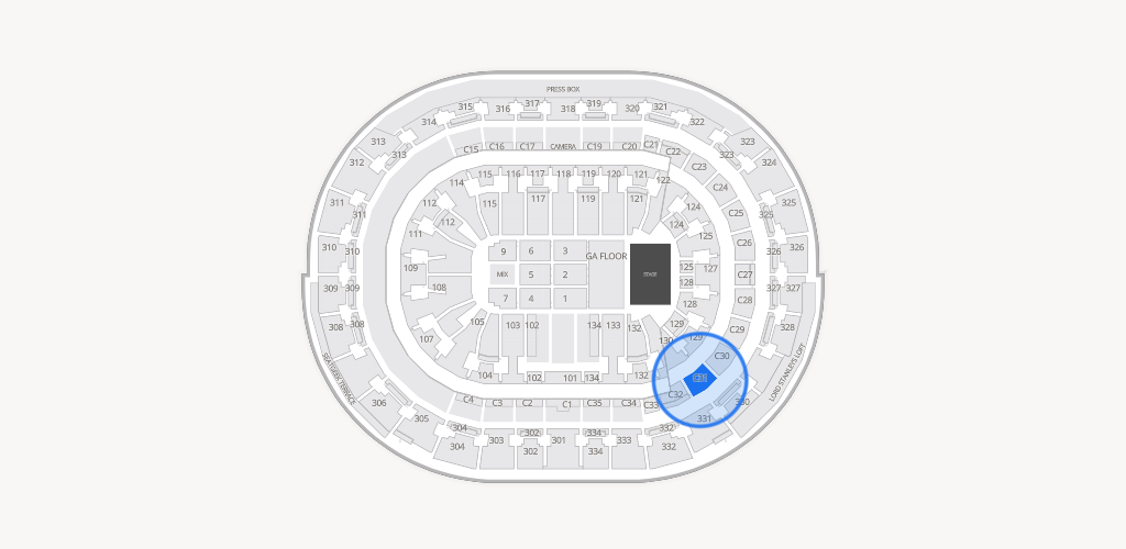 Amerant Bank Arena Seating Chart