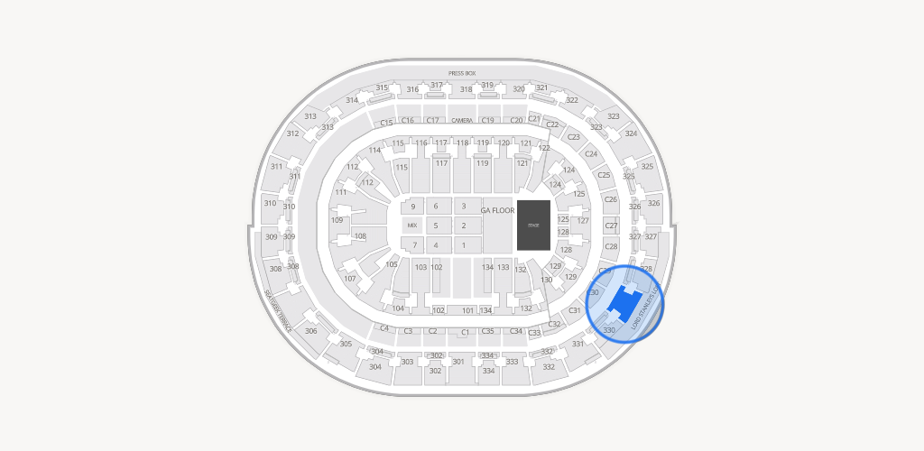 Amerant Bank Arena Seating Chart