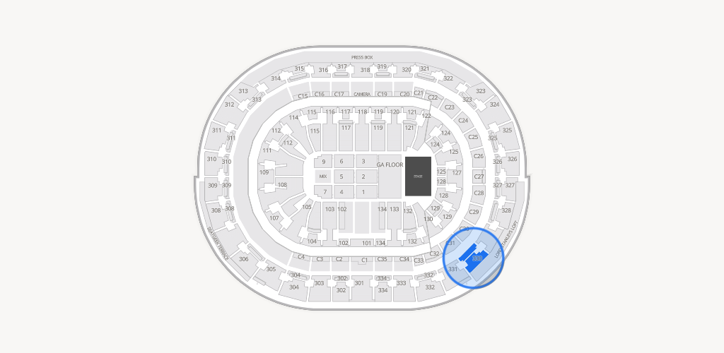 Amerant Bank Arena Seating Chart