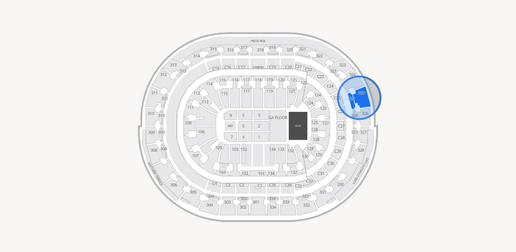 Amerant Bank Arena Seating Chart