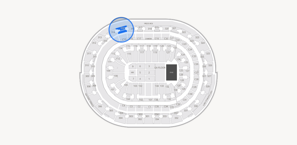 Amerant Bank Arena Seating Chart