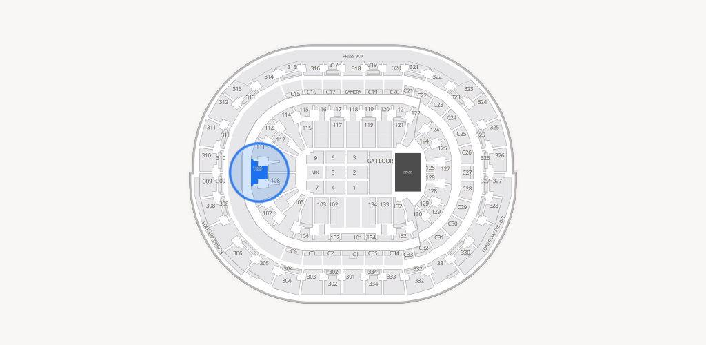 Amerant Bank Arena Seating Chart