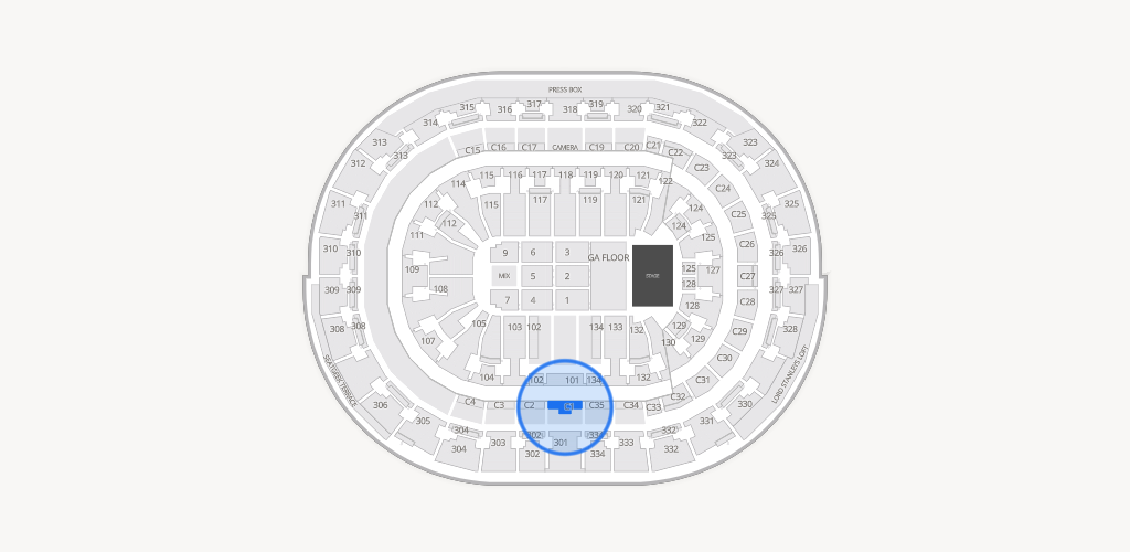 Amerant Bank Arena Seating Chart