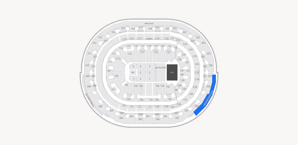 Amerant Bank Arena Seating Chart