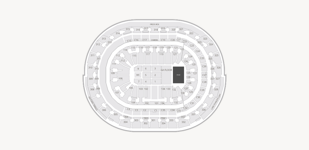 Amerant Bank Arena Seating Chart