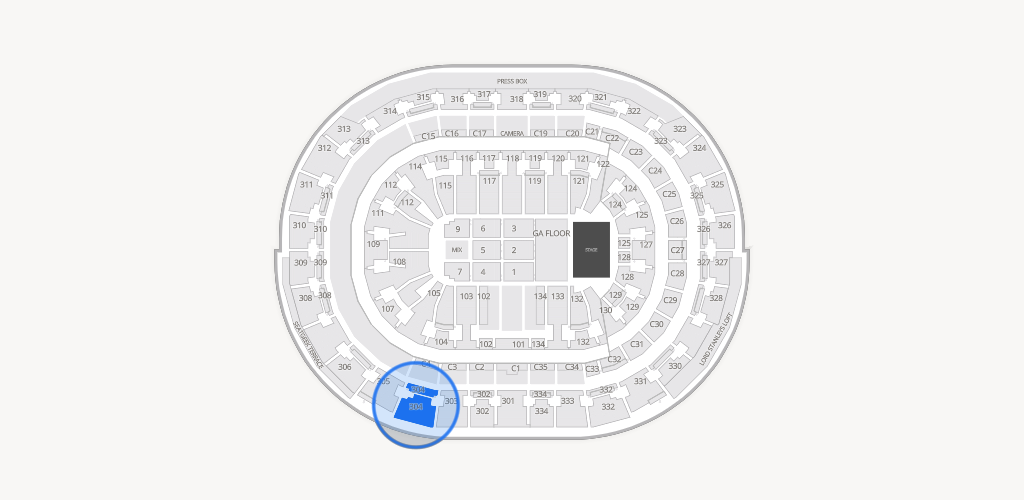 Amerant Bank Arena Seating Chart
