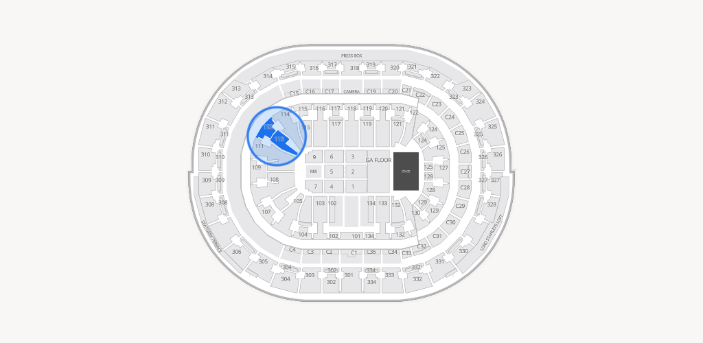 Amerant Bank Arena Seating Chart