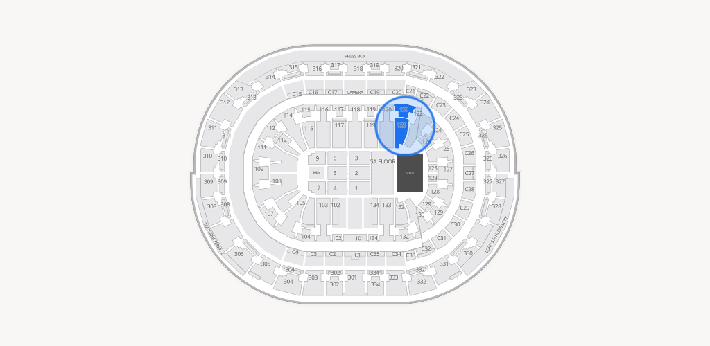 Amerant Bank Arena Seating Chart