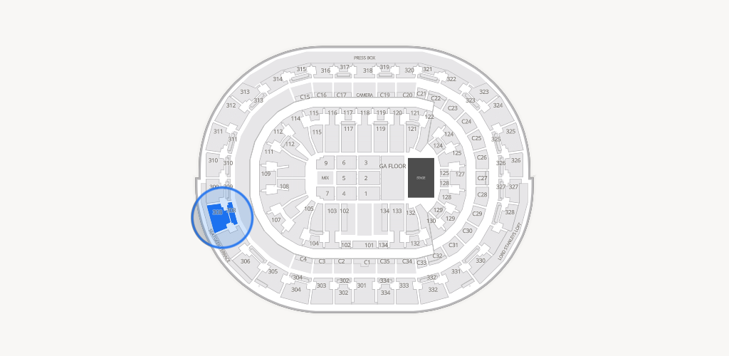 Amerant Bank Arena Seating Chart