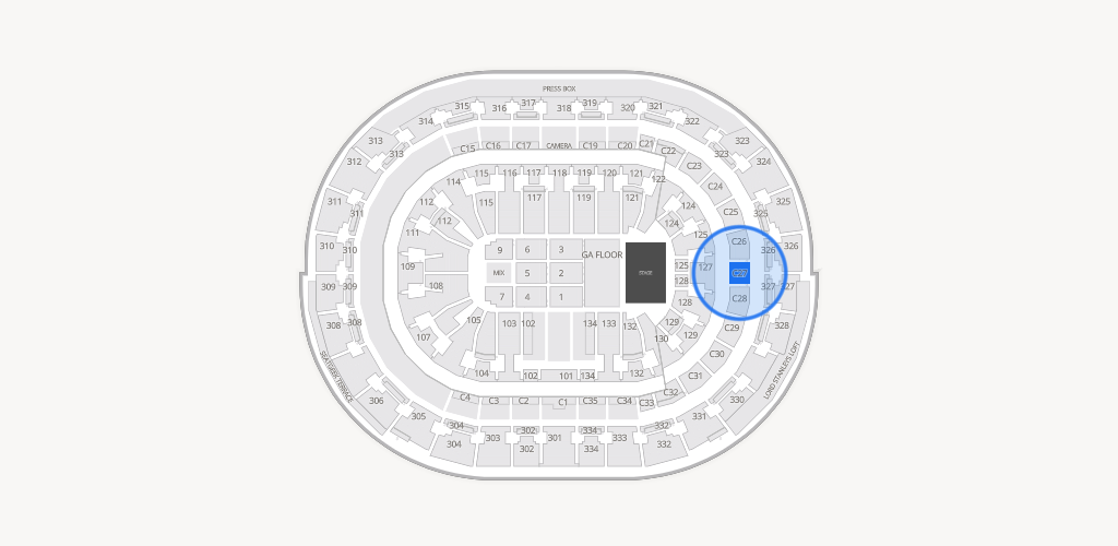 Amerant Bank Arena Seating Chart