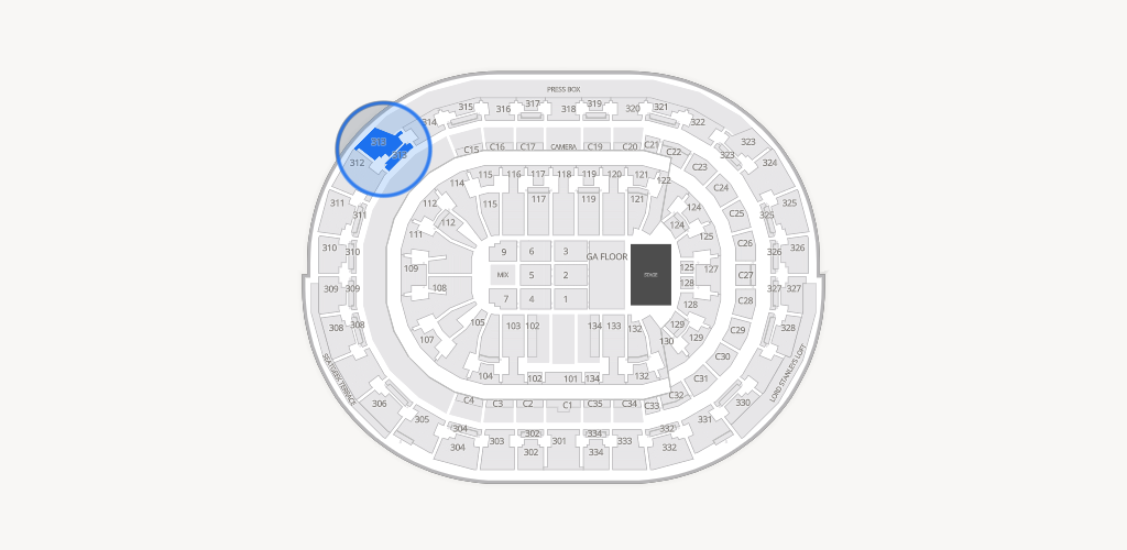 Amerant Bank Arena Seating Chart