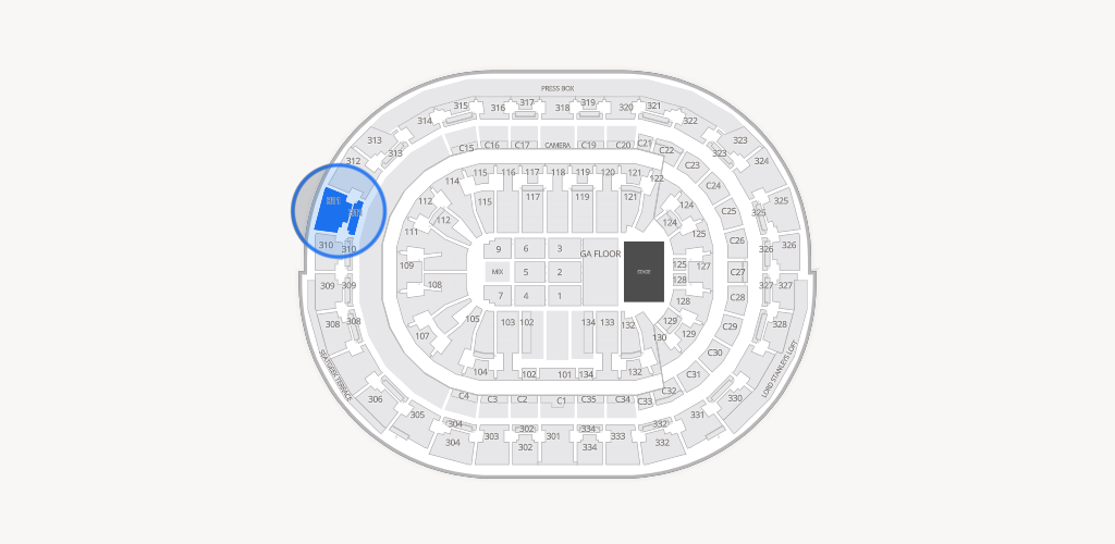 Amerant Bank Arena Seating Chart