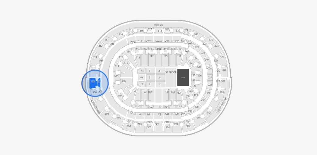 Amerant Bank Arena Seating Chart
