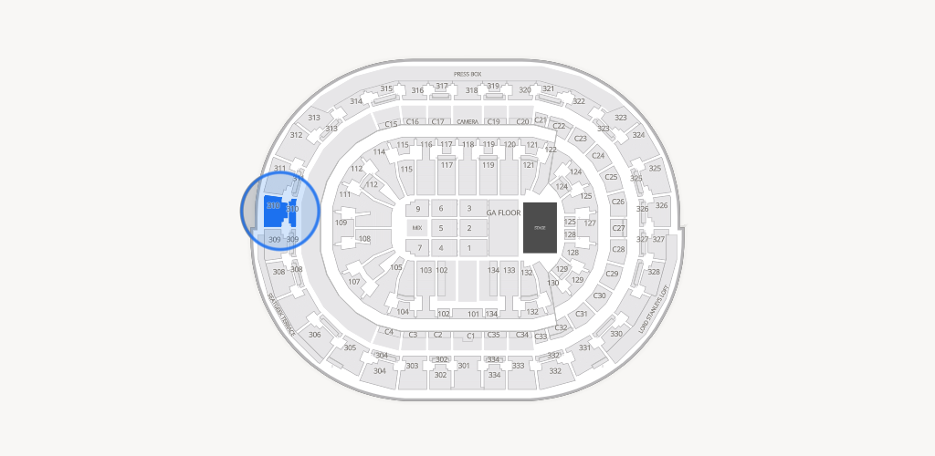 Amerant Bank Arena Seating Chart
