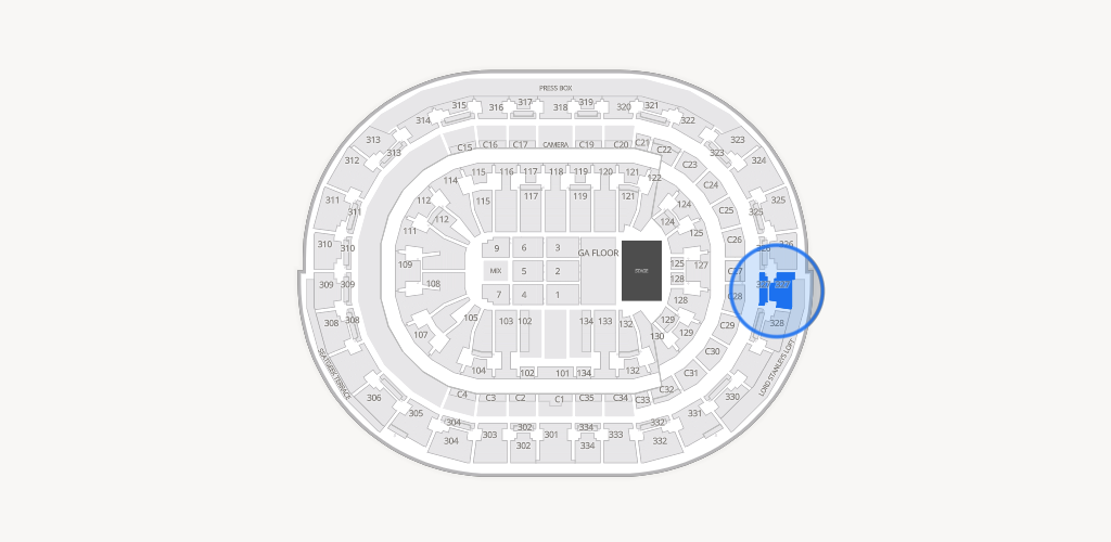 Amerant Bank Arena Seating Chart