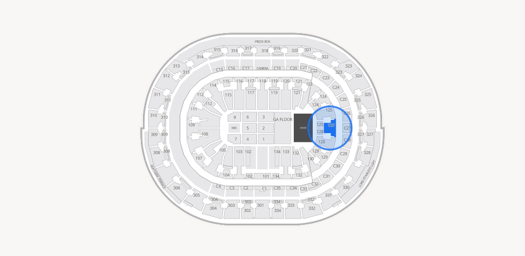 Amerant Bank Arena Seating Chart