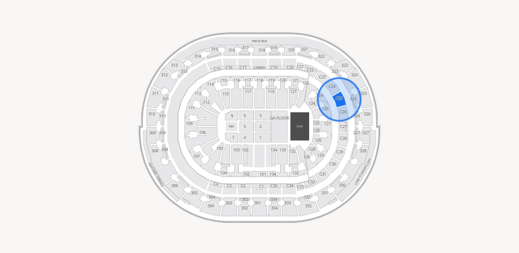 Amerant Bank Arena Seating Chart