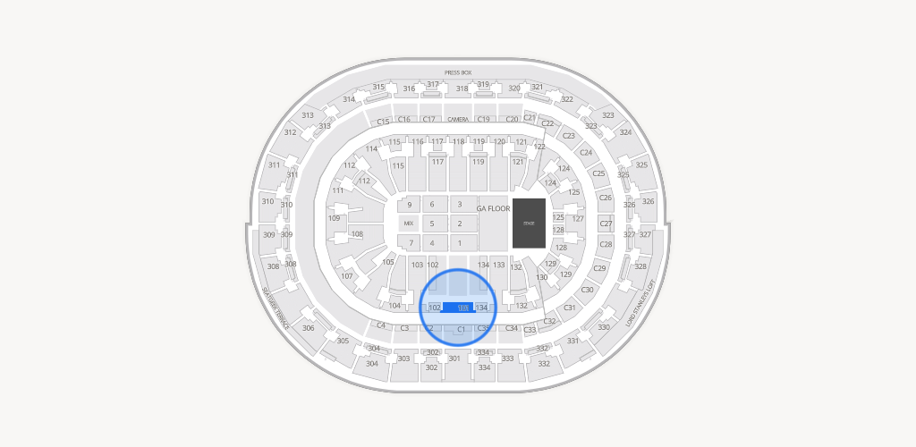 Amerant Bank Arena Seating Chart