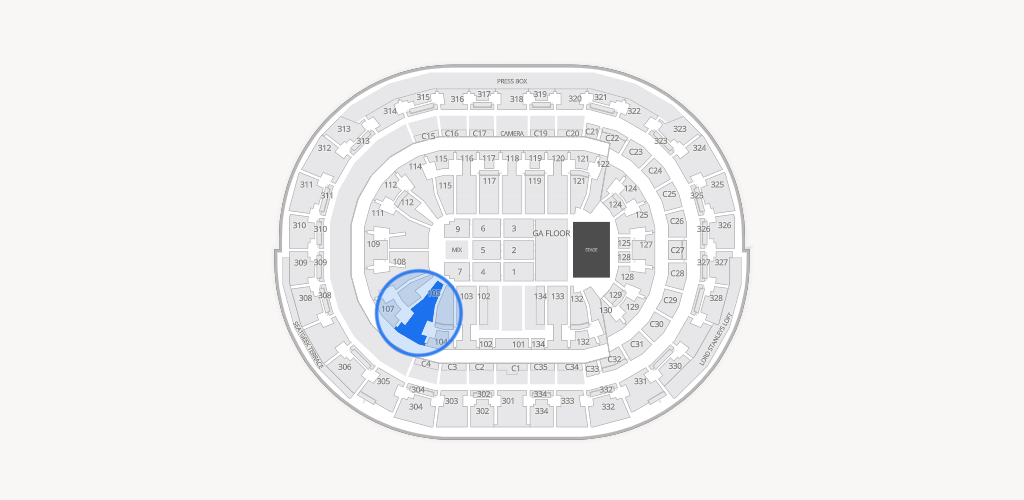 Amerant Bank Arena Seating Chart