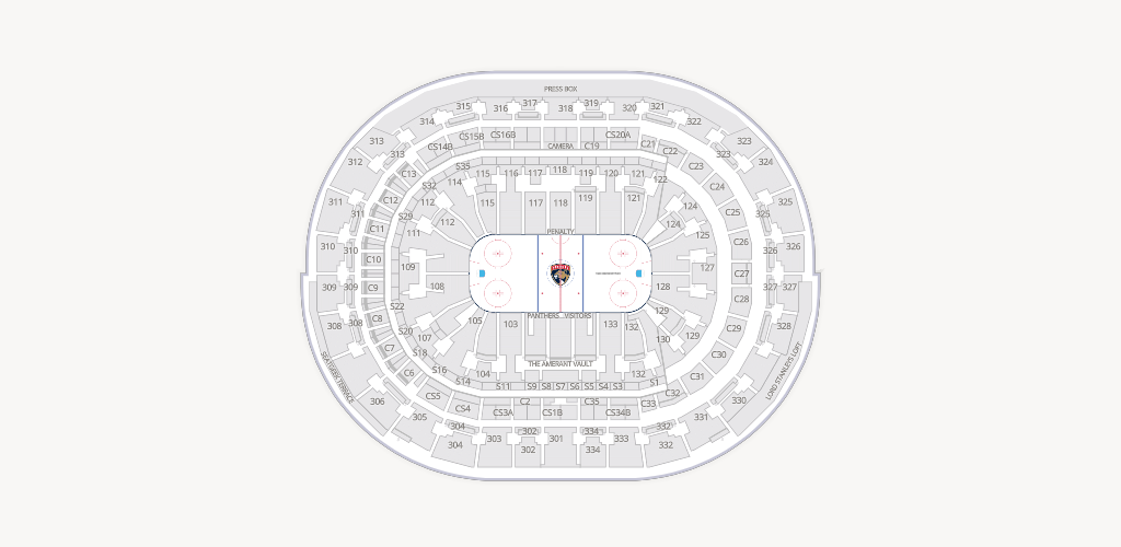 Amerant Bank Arena Seating Chart