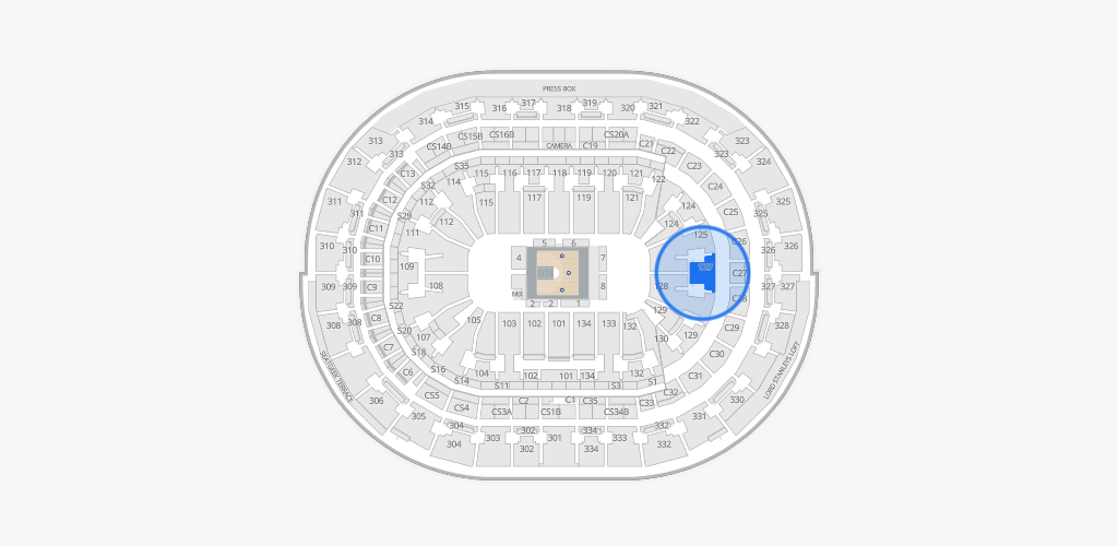 Amerant Bank Arena Seating Chart