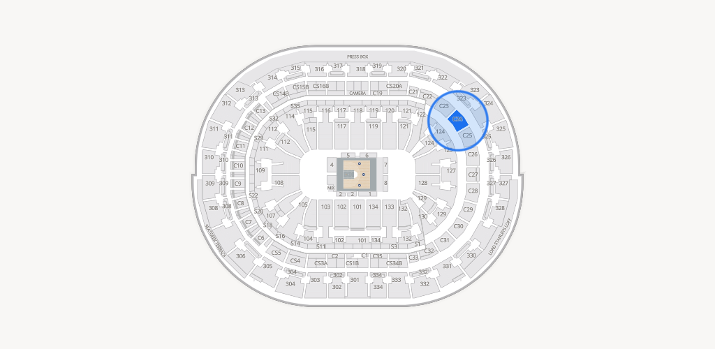 Amerant Bank Arena Seating Chart