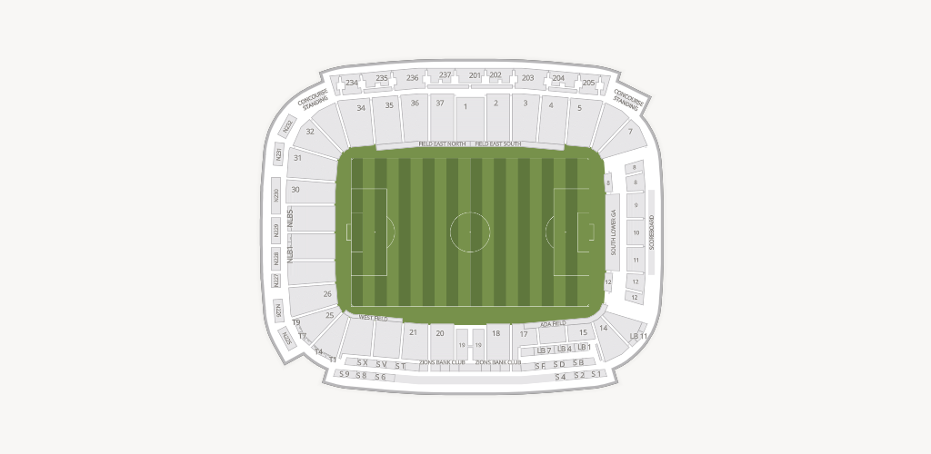 America First Field Seating Chart
