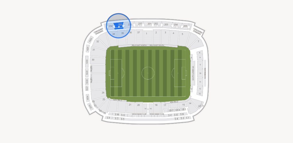 America First Field Seating Chart