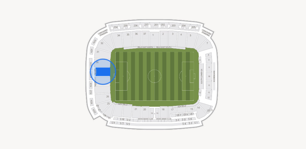 America First Field Seating Chart