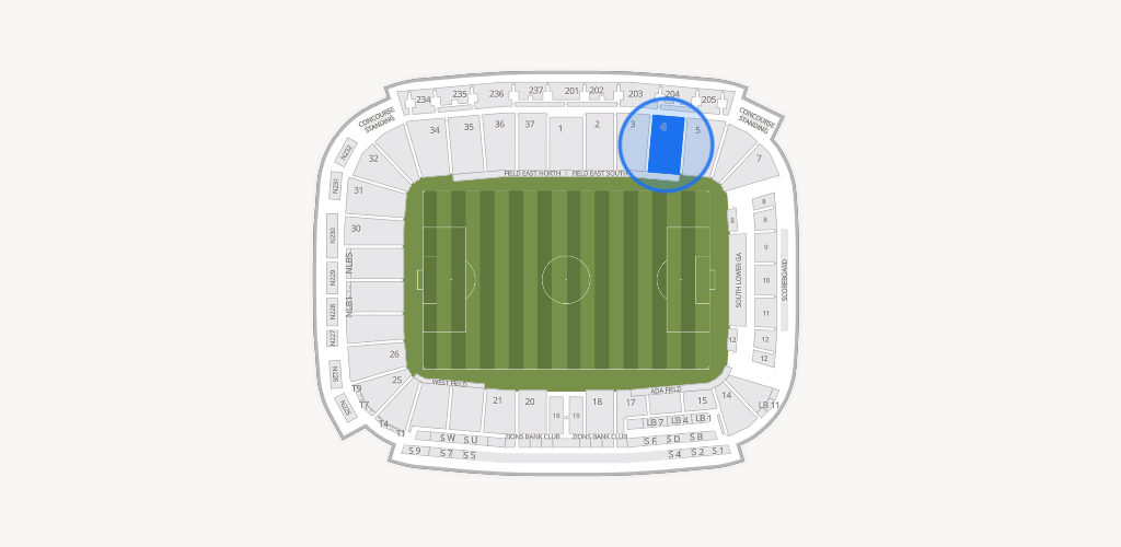 America First Field Seating Chart