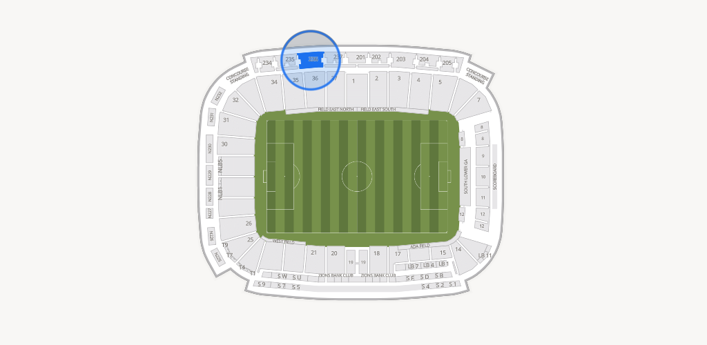America First Field Seating Chart