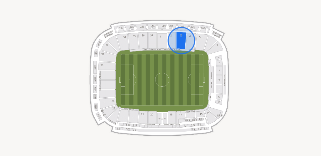 America First Field Seating Chart
