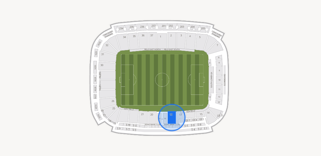 America First Field Seating Chart
