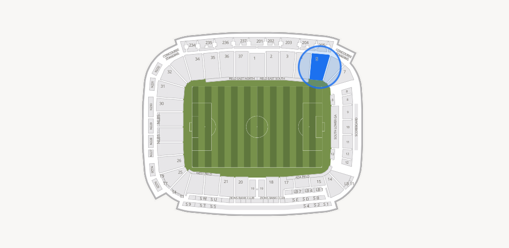 America First Field Seating Chart