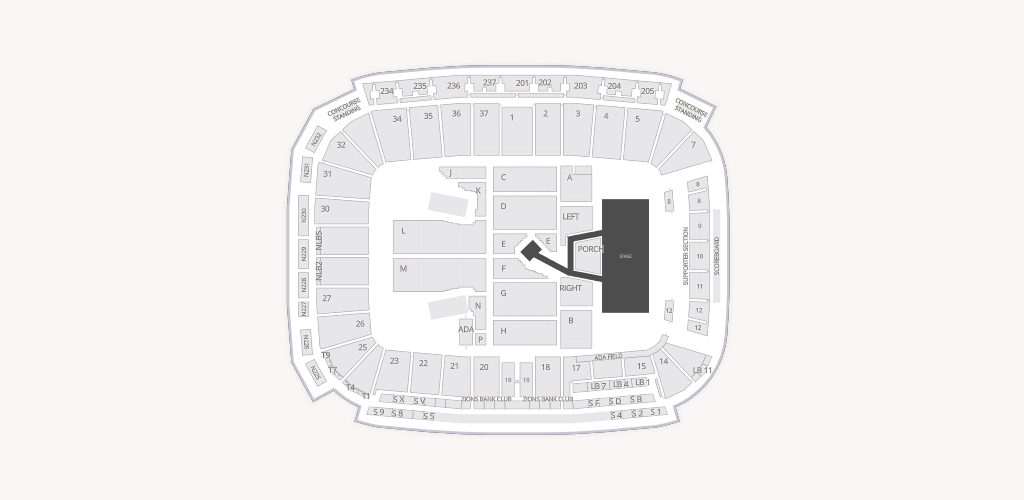America First Field Seating Chart