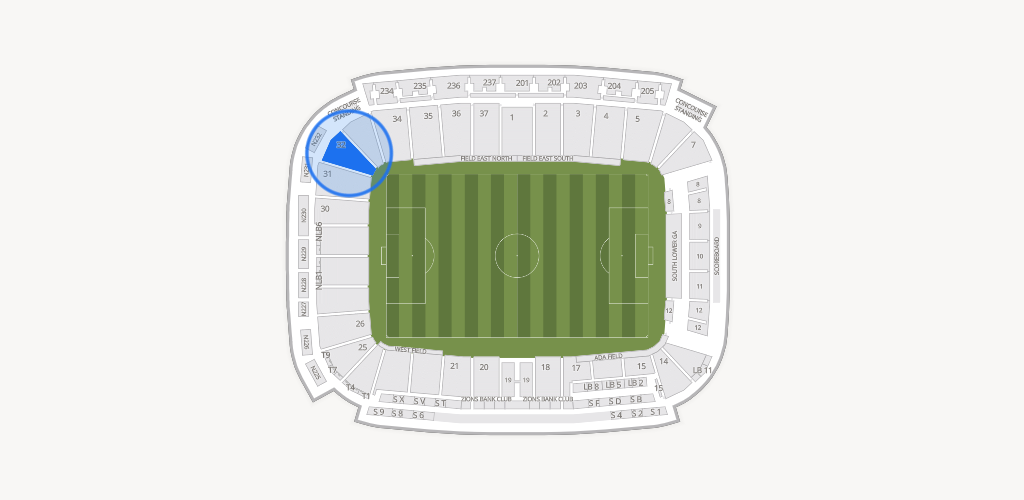 America First Field Seating Chart