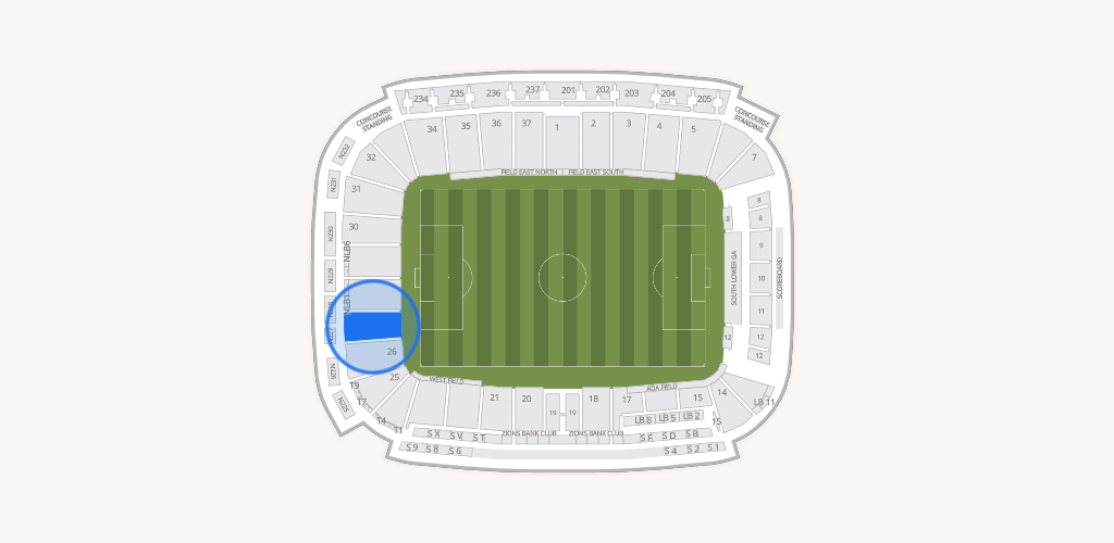 America First Field Seating Chart